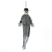 Grey Hooded Ghost Skeleton Halloween Decoration Halloween Decorations FabFinds   