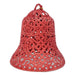 Giant Glitter Bell Christmas Decoration Christmas Baubles, Ornaments & Tinsel FabFinds Red  
