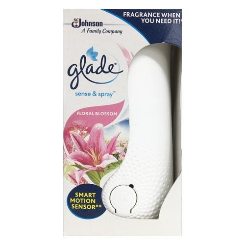 Glade Floral Blossom Sense & Spray Air Freshener Kit + Refill 18ml Air Fresheners & Re-fills Glade   
