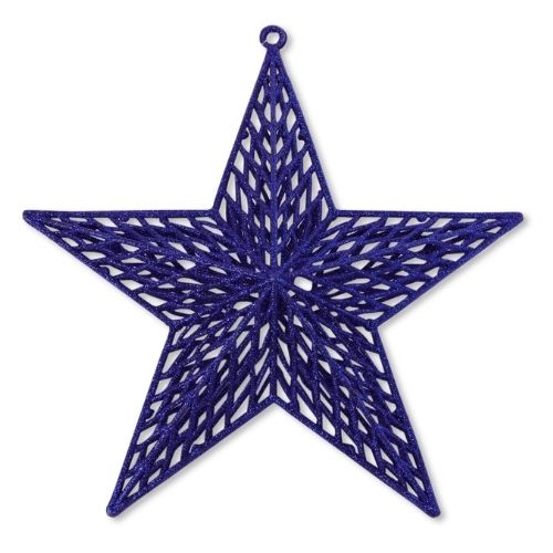 Christmas Jumbo Star Decoration Assorted Colours Christmas Decorations FabFinds   