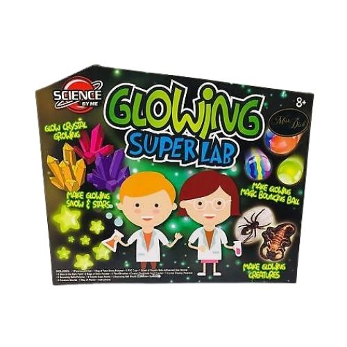 Glowing Super Lab Crystal, Snow and Star Kit Art & Craft Kits Creative Kids   