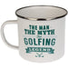 Enamel Personalised Coffee Mug Golf Mugs FabFinds   