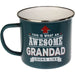 Enamel Personalised Coffee Mug Grandad Mugs FabFinds   