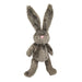 The Pet Hut Plush Bunny Pet Toy Dog Toys The Pet Hut Grey  