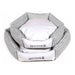 Hounds Hexagonal Grey Pet Bed Assorted Sizes Dog Beds Hounds Medium L 70cm x W 20cm x H 12cm  