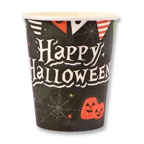 Bonez Happy Halloween Cups 15 Pk Halloween Accessories FabFinds   
