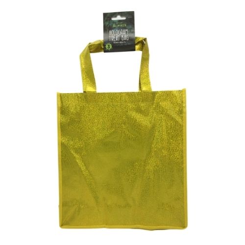 Halloween Hologram Treat Bag Gold Halloween Decorations FabFinds   