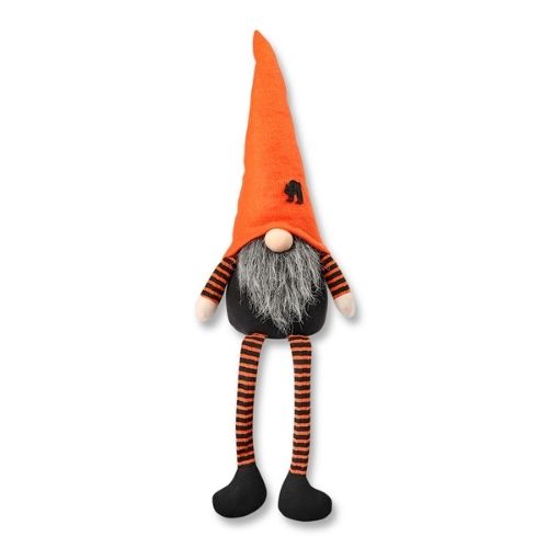 Large Halloween Gonk with Orange Hat 70cm Halloween Decorations FabFinds   