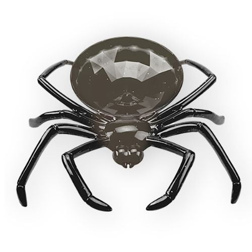 Halloween Scary Spider Treat Bowl 24cm Halloween Accessories PMS Black  
