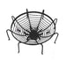 Halloween Haunted House Spiders Web Basket Assorted Colours Halloween Accessories FabFinds Black  