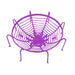 Halloween Haunted House Spiders Web Basket Assorted Colours Halloween Accessories FabFinds Purple  