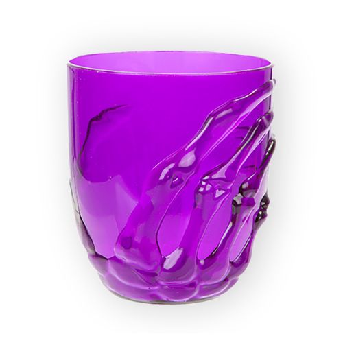 Halloween Spooky Hand Drinking Tumbler Halloween Accessories FabFinds Purple  