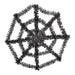 Halloween Tinsel Spider's Web Decoration Halloween Decorations FabFinds   