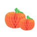 Halloween 3D Effect Honeycomb Pumpkins 2 Pack Halloween Decorations FabFinds   