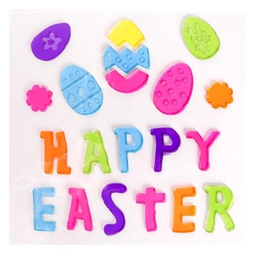 Easter Window Stickers Assorted Designs Easter Gifts & Decorations tallon Happy Easter  