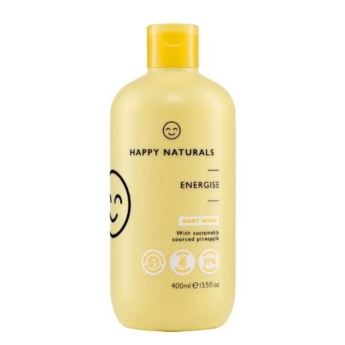 Happy Naturals Energising Body Wash 400ml Shower Gel & Body Wash happy naturals   