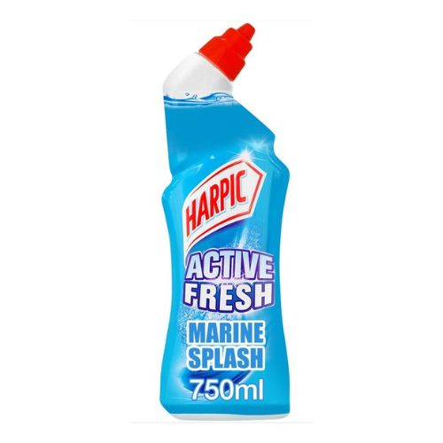 Harpic Active Fresh Marine Splash Toilet Gel Cleaner 750ml Toilet Cleaners Harpic   