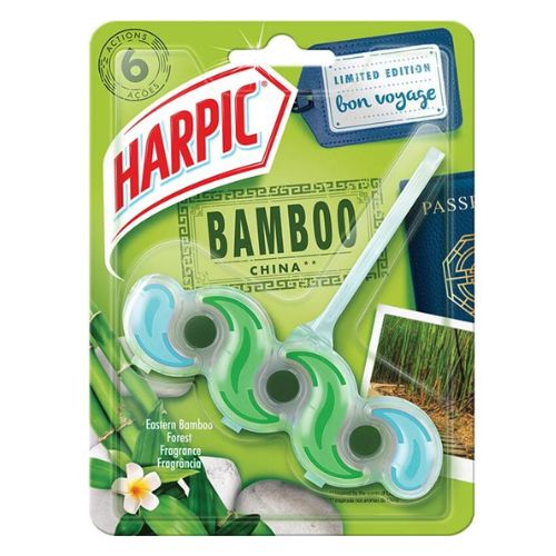 Harpic Bamboo China 6 Action Toilet Block Toilet Cleaners Harpic   