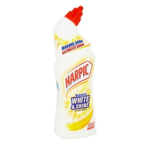 Harpic White and Shine Citrus Fresh Bleach 750ml Toilet Cleaners Harpic   