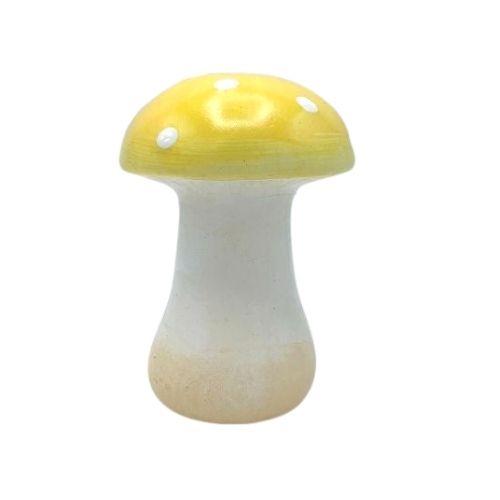 Large Happy Toadstool Garden Ornament Assorted Colours FabFinds