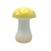 Large Happy Mushroom Garden Ornament H16cm Assorted Colours Garden Decor FabFinds Yellow  