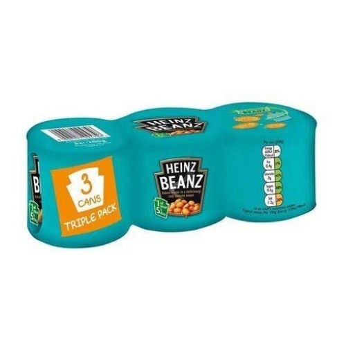 Heinz Baked Beans 3 x 200g Tins & Cans Heinz   