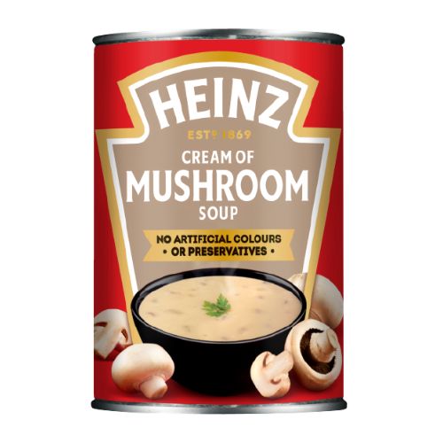 Heinz Cream Of Mushroom Soup 400g Soups Heinz   
