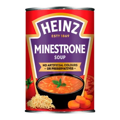 Heinz Minestrone Soup 400g Soups Heinz   