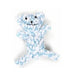Hounds Colourful Cotton Rope Woven Teddy Dog Toy Dog Toys Hounds White & Blue  