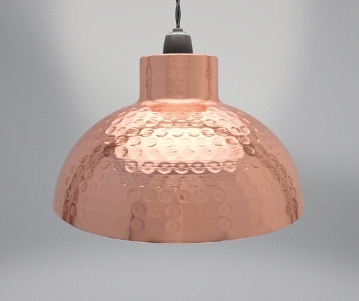 Industrial Dome Pendant Light Shade Home Lighting FabFinds Copper  