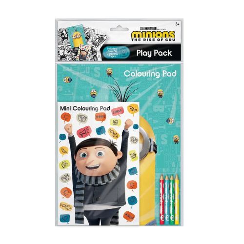 Illumination Minions The Rise Of Gru Play Pack Kids Stationery Design Group   