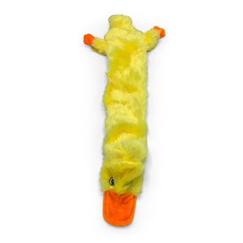 Fluffy Yellow Duck Squeaky Dog Toy Dog Toys The Pet Hut   