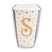 Initial White & Gold Travel Mug S Gold 15cm Mugs Candlelight   