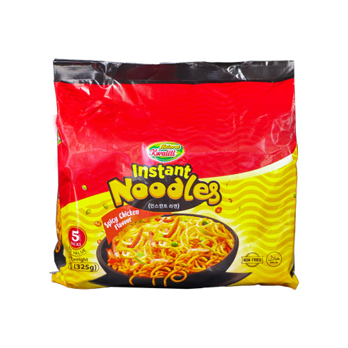 Natural Kwaliti Instant Noodles Spicy Chicken Flavour 5 x 56g Pasta, Rice & Noodles Natural Kwaliti   