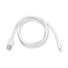 Konekt White iPhone USB Cable 1m Mobile Phone Accessories Konekt   