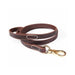 Hounds Italian Leather Dog Lead Dog Accessories Hounds Brown  