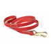 Hounds Italian Leather Dog Lead Dog Accessories Hounds Red  