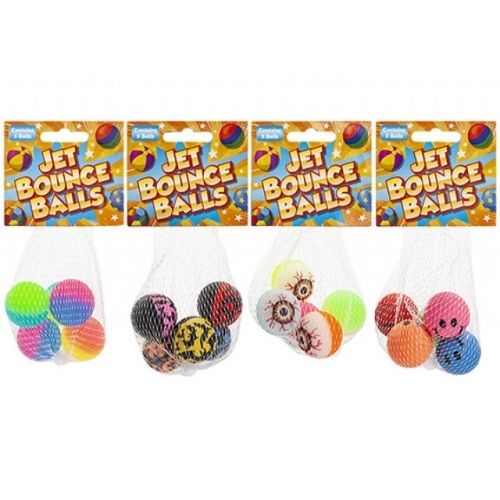 Jet Bounce Balls 5 Pack Toys PMS   