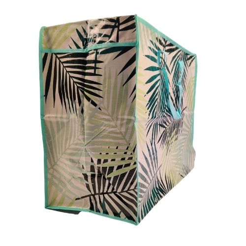 Jumbo Zipped Tropical Print Laundry Bag Storage Accessories FabFinds   