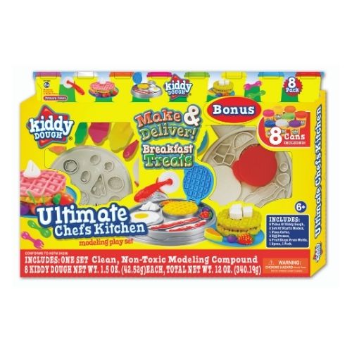 Kiddy Dough Chef's Kitchen Play Dough Set Arts & Crafts Creative Kids   