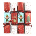 Mini Kids Christmas Crackers 9 Pack Christmas Tableware FabFinds Elf and Reindeer  