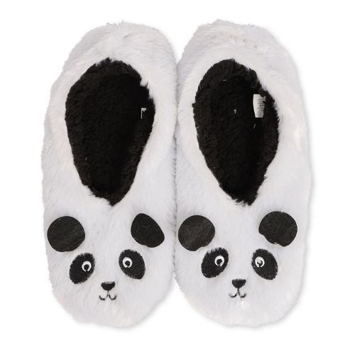 Ladies Panda Cosy Toes Slippers Assorted Sizes Slippers Love to Laze   