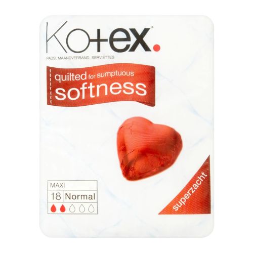 Kotex Maxi Normal Sanitary Towels 18 Pack Feminine Care Kotex   