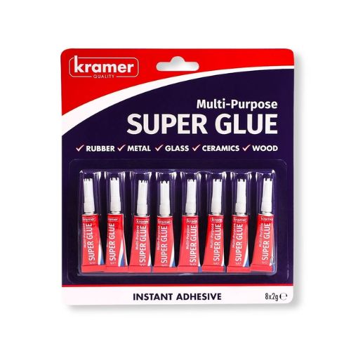 Super Glue Multi-Purpose Pack Of 8 Instant Adesive