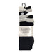 Ladies Black and Grey Socks 5 Pk Socks FabFinds   