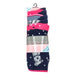 Ladies Cotton Rich Dog Socks 5 Pack Socks FabFinds   