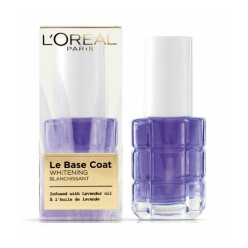 L'Oreal Le Base Coat Whitening Enamel Lavender Nail Polish L'Oreal   