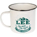 Enamel Personalised Coffee Mug Lee Mugs FabFinds   