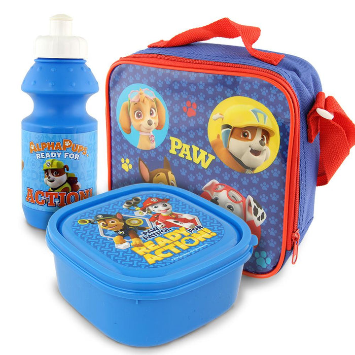 Paw Patrol Lunch Kit Set (Blue Set) Kids Lunch Bags & Boxes FabFinds   