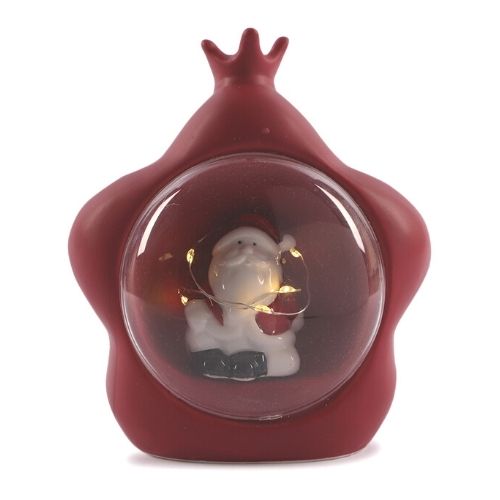 Red Light Up Christmas Character Ornaments Assorted Designs Christmas Ornament FabFinds Santa  